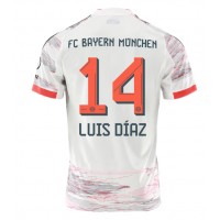 Bayern Munich Luis Diaz #14 Vonkajší futbalový dres 2025-26 Krátky Rukáv